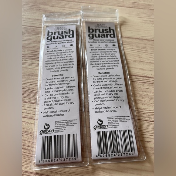 Beauty Sensations Brush Guards 2 Sealed Packages of 6. New in packaging. (D1) - Picture 2 of 3